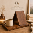 Porte- Livre en bois massif