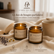 Duo de bougies parfumées